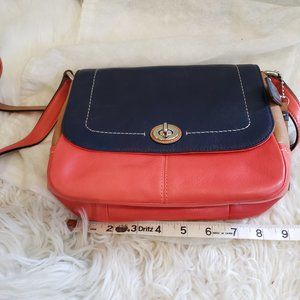 Coach Block Colored Handbag